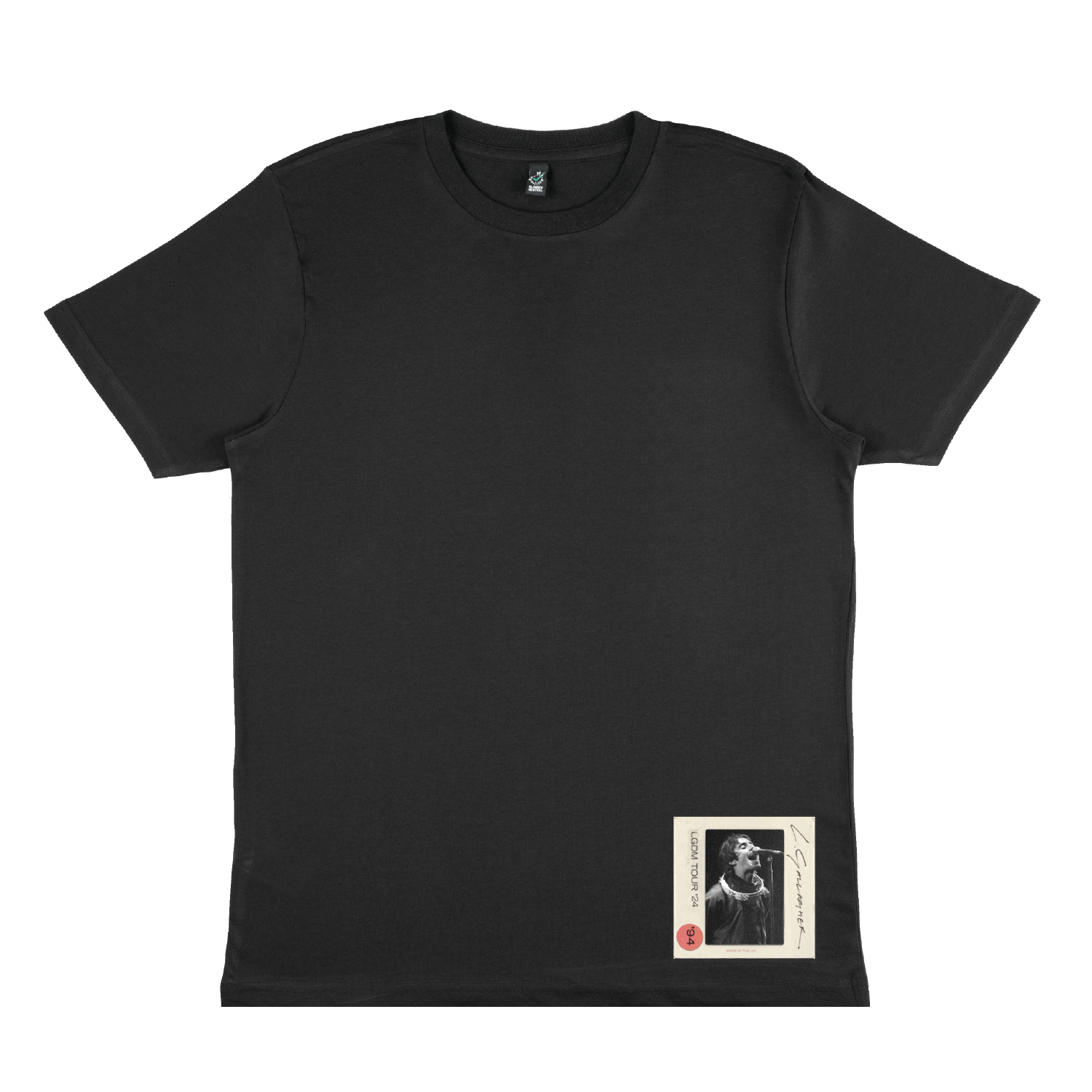 OASIS LIAM GALLAGHER DM30 トレーナー LGDM30 Tour 2024 Photo T-Shirt Black | Liam Gallagher